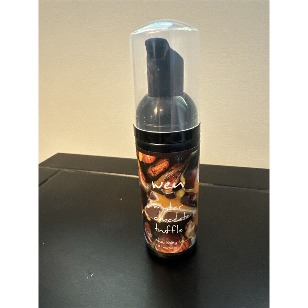 Wen Winter Chocolate‎ Truffle Nourishing Hair Mousse Chaz Dean 1.7 oz 50mL New